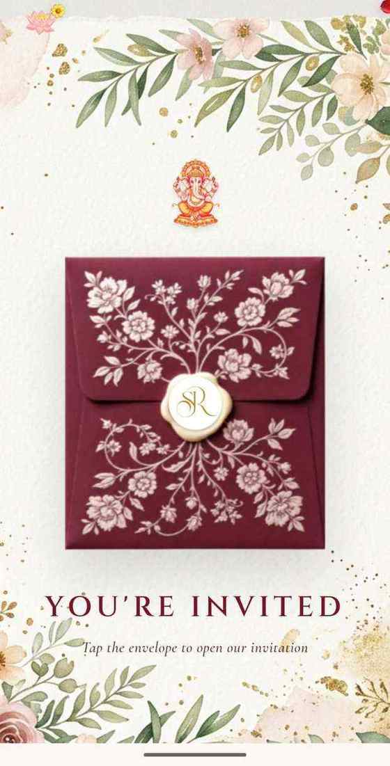 Dakshin - South Indian Wedding Invitation