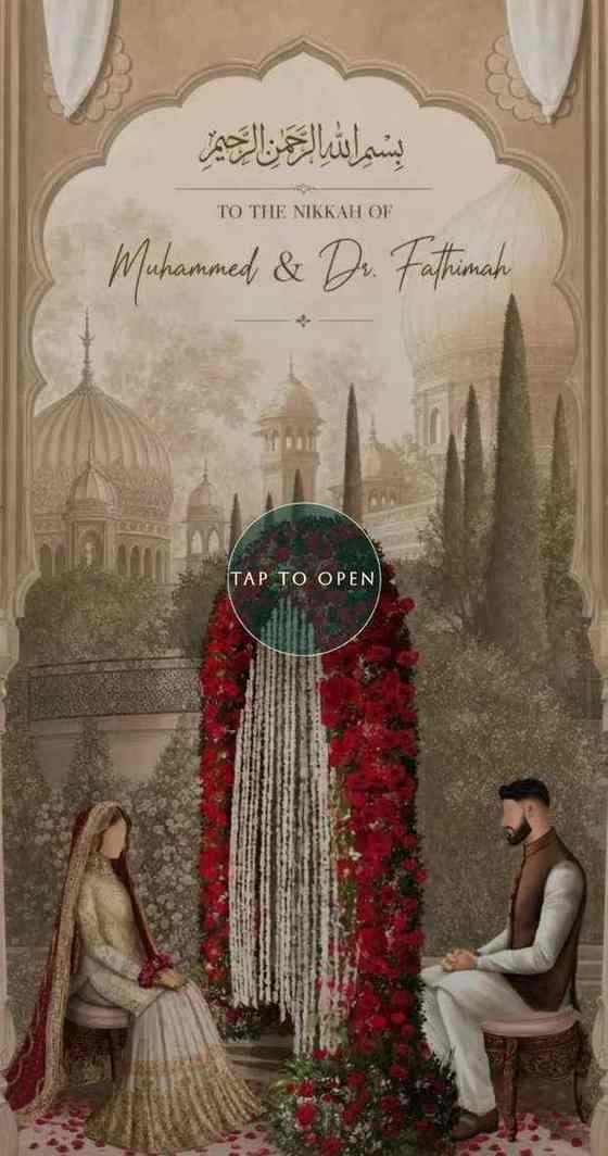 Qubool - Muslim Wedding Invitation