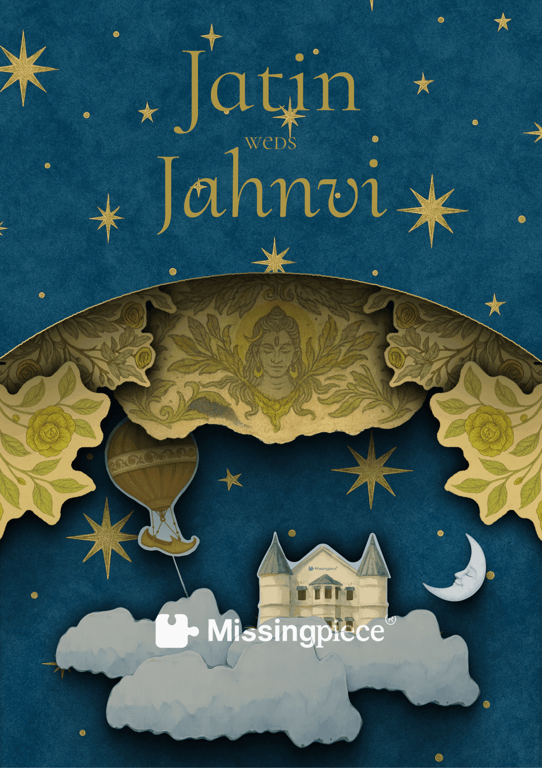 Shaadi Muslim Wedding Invitation (Digital)
