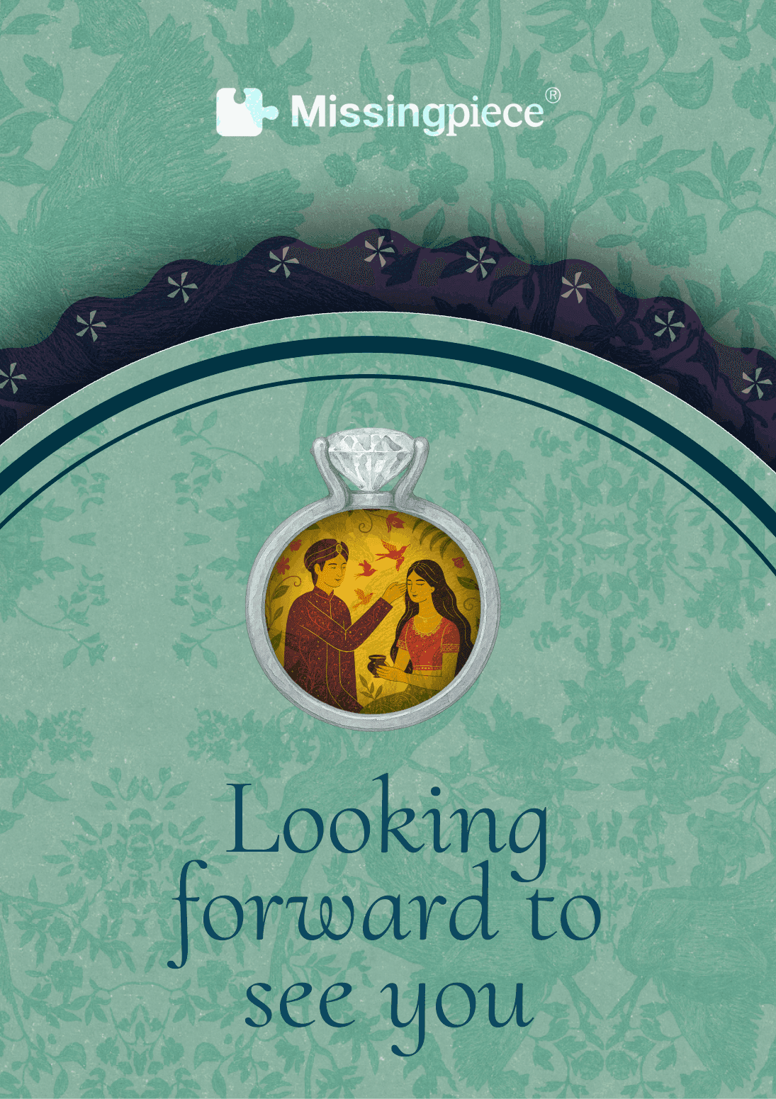 Darbar Sikh Wedding Invitation (Digital)