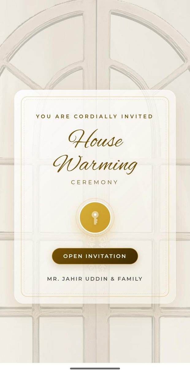 Andaaz - Muslim Wedding Invitation