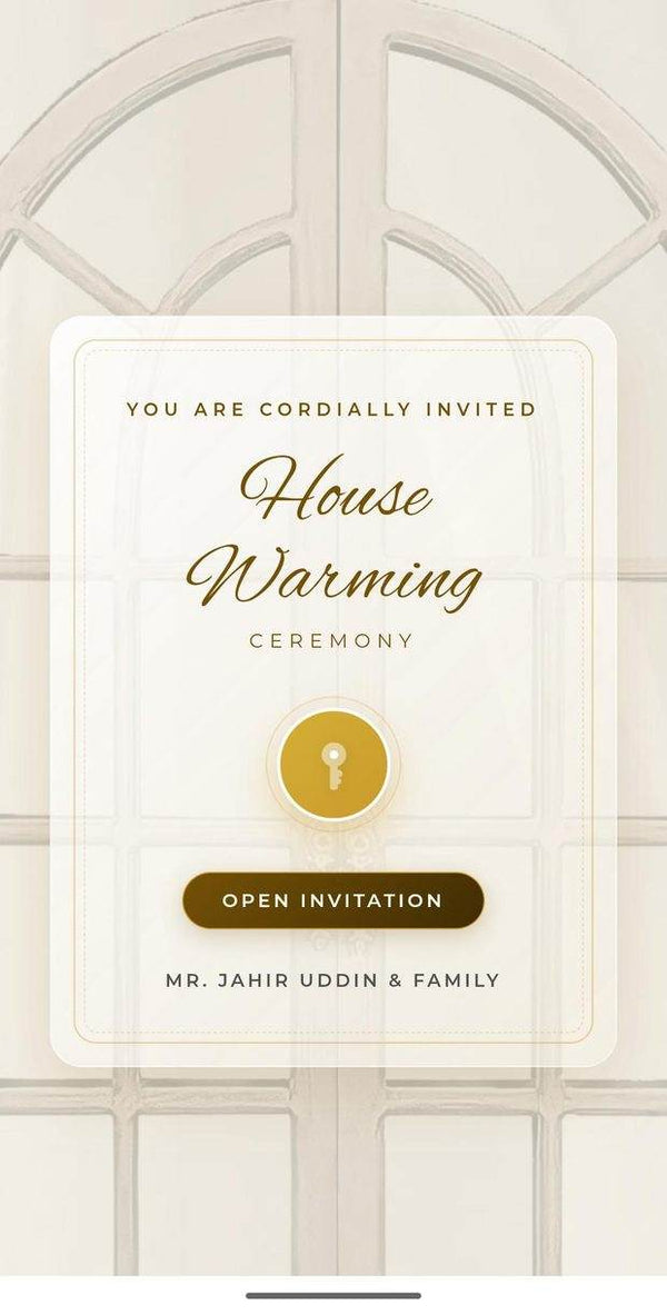 Andaaz - Muslim Wedding Invitation