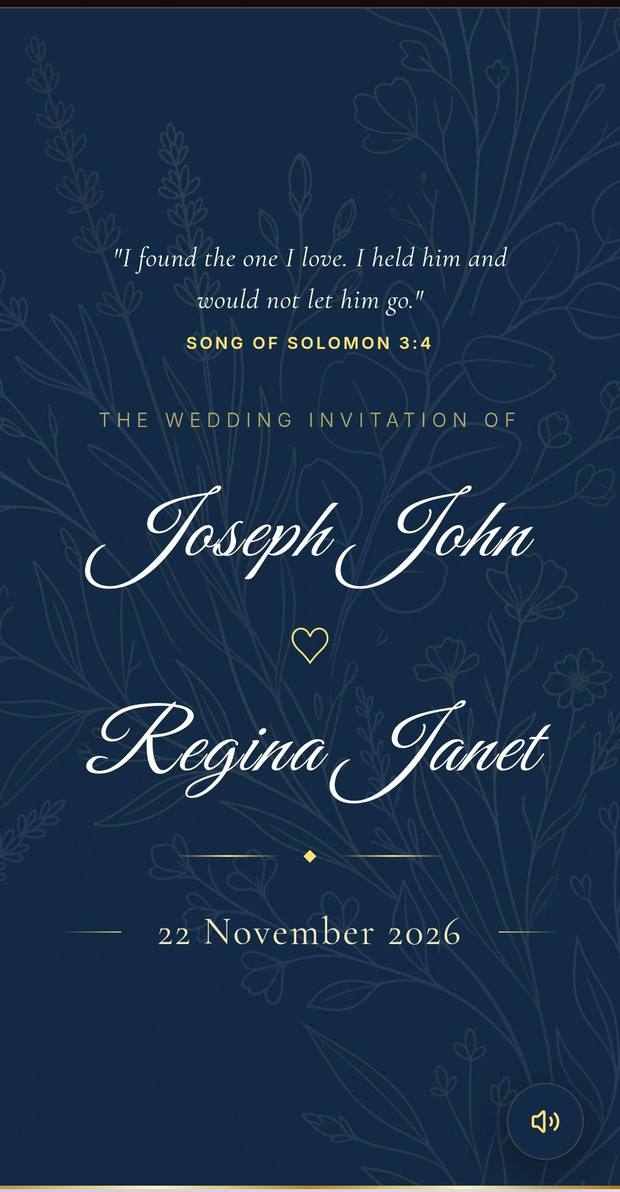 Bellissimo - Christian Wedding Invitation