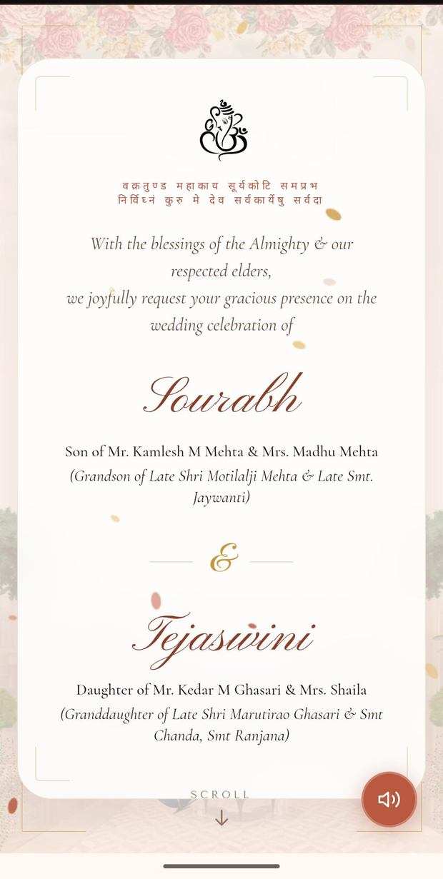 Gulmohar - Hindu Wedding Invitation