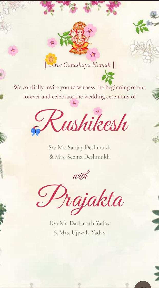 Kesariya - Hindu Wedding Invitation