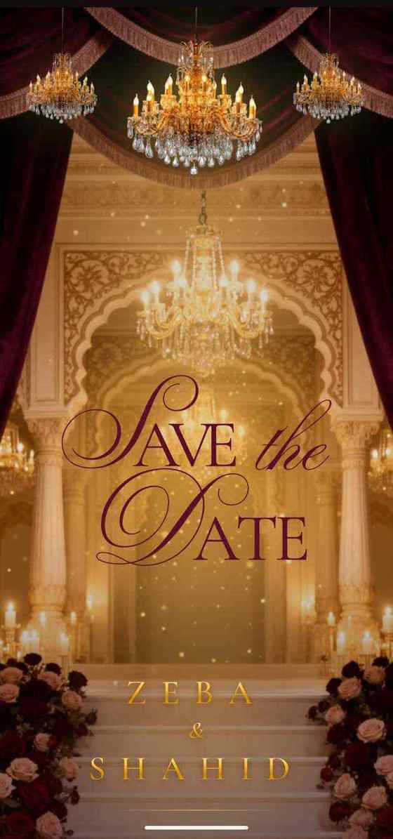 Mehr - Muslim Wedding Invitation