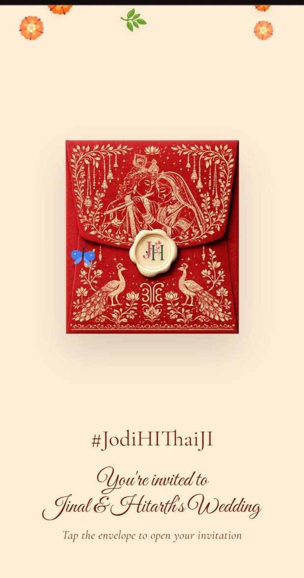 Vrindavan - Hindu Wedding Invitation